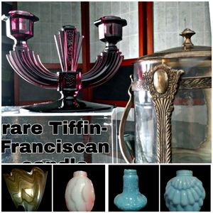 Backstock carnival glass& art glass